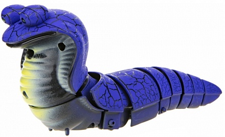 Интерактивный питомец RoboLife – Робо-змейка на ИК, синяя 