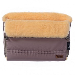 Муфта меховая для коляски Nuovita Alpino Pesco Cappuccino/Капучино (Nuovita, NUO-mALPP_1931)