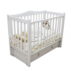 Кровать детская Красная Звезда Лука С 561, белый (Красная Звезда, КЗ-C561_белый)