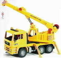 Кран MAN Bruder с телескопической стрелой (Bruder, 02-754)