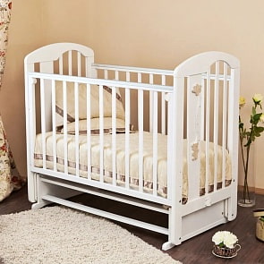 Кровать детская Красная Звезда С 718 Агата, накладка-ростомер №11, белый (Красная Звезда, КЗ-C 718_белый)