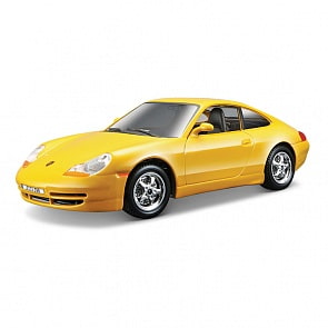 Металлическая машинка сборка Porsche 911 Carrera, масштаб 1:24 (Bburago, 18-25111)