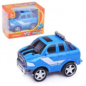 Автомобиль Крутой Вираж – Гоночный №4 инерционный (Полесье, П-78940)