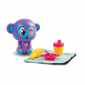 Ночник Lumiluvs - Обезьянка Lulu с аксессуарами  (ABtoys,  LB007)