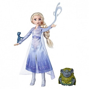 Игровой набор с куклой Эльзой Disney Princess Холодное сердце 2 (Hasbro, e6660-e5496)
