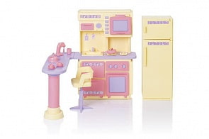 Кухня - Маленькая принцесса, цвет лимонный (Огонек, ОГ1437)