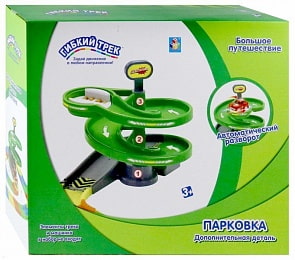 Отдельная деталь для серии гибкий трек - Парковка-разворот, 6 деталей (1Тoy, Т13217)