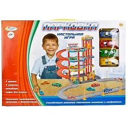 Парковка, 4 уровня, 4 машинки (Играем Вместе, B1088947-Rsim) - миниатюра