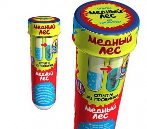 Набор для экспериментов - Опыты из пробирки. Медный лес (Master IQ, 317б)