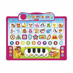 Доска говорящая для обучения и рисования - Первые знания (Азбукварик, 28466-8)