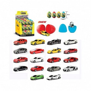 Яйцо-сюрприз с металлической машинкой RMZ City, 1:64, вариант В (RMZ City, 340000S-36Q/1)