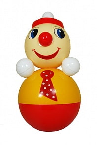 Неваляшка Клоун, 21см. (Котовский завод пластмасс, 6С-003) Неваляшка Клоун, 21см. (Котовский завод пластмасс, 6С-003)