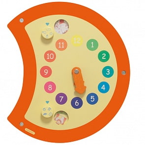 Настенный игровой элемент Гусеница - Часы (Beleduc, BEL_23634)