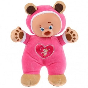 Мягкая игрушка – Мишка для сладких снов, 30 см, озвученный, для сна, 6 песен на стихи А. Барто (Карапуз, SLT-001-A-RU)
