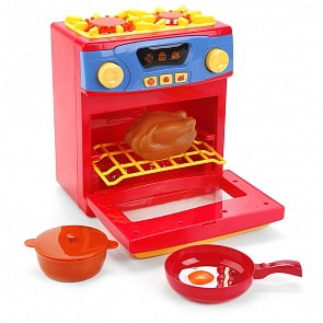 Плита с аксессуарами, свет и звук (Playsmart, K046-H35408)