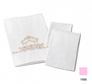 Комплект в кроватку Prestigio Pizzo, 6 предметов, rosa (Nuovita, 00-0013034_rosa)