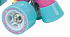 Ролики Skate Wonders, размер 32-35, цвет – Розовый/Голубой  - миниатюра №3