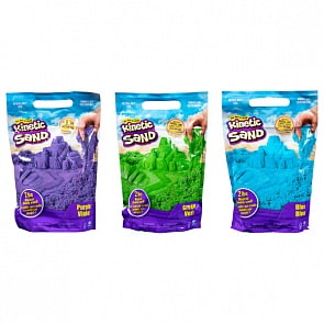 Кинетический песок набор для лепки большой, несколько цветов (Spin Master, 6046035)