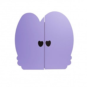 Кукольный шкаф Мини, цвет нежно-сиреневый (Paremo, PFD120-26M)