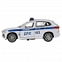 Модель Полиция BMW X5 M-Sport 12 см двери и багажник открываются инерционная металлическая  - миниатюра №2
