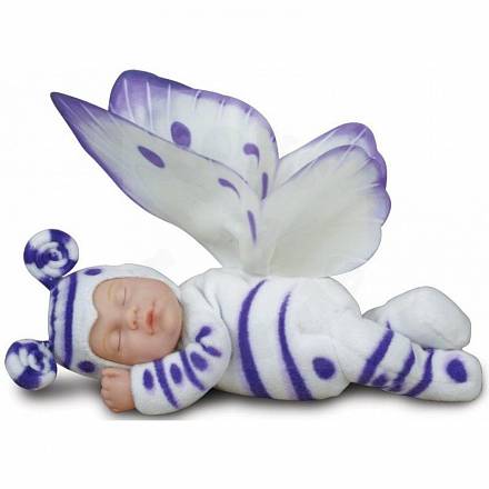 Кукла из серии «Детки-бабочки», бело-сиреневые 