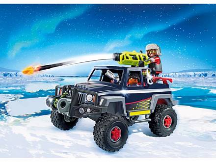 Игровой набор – Полярная экспедиция: Ледяной пират со снежным грузовиком 