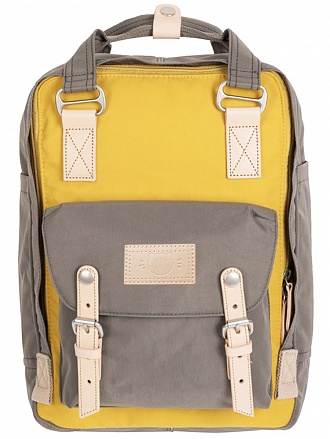 Рюкзак городской, желто-серый XL 