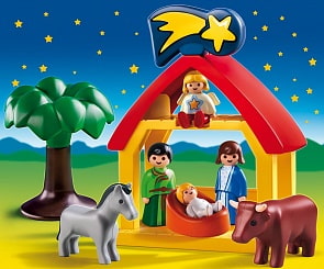 Игровой набор - Рождественские ясли, от 1,5 лет (Playmobil, 6786pm)