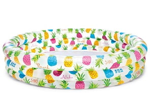 Бассейн надувной детский "Pineapple Splash Pool" (Ананасики) (Intex, int59431NP)
