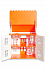 Оранжевый кукольный домик Арина  - миниатюра №8