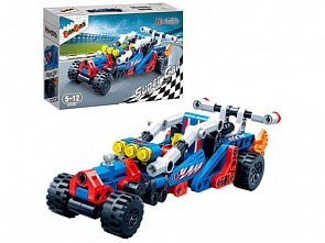 Конструктор - Гоночная машина, 148 деталей (Banbao, 6968)
