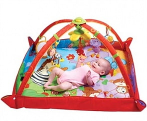 (408) Развивающий игровой коврик Tiny Love Maxi "Разноцветное Сафари" (Tiny Love, 1201806830)