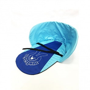 Утеплитель для санок универсальный с ремешком – Шустрик, бирюзовый/синий (Барс, 7624)