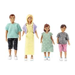Набор кукол для домика - Классическая семья (Lundby, LB_60807000) - миниатюра