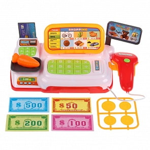 Кассовый аппарат с аксессуарами, свет и звук (B1782757)
