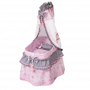 DeCuevas Кроватка с балдахином из серии Мария, 60 см (DeCuevas, 51017)