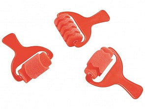 Валики фигурные для рисования, широкие, 3 штуки (Jovi, 811)