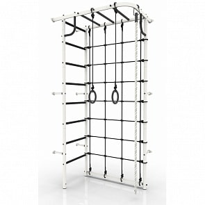 Шведская стенка Rokids Рукоход-Угловой, бело-черный (Rokids, Рукоход-Угловой_бело-черный)