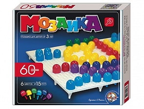 Мозаика разноцветная 90 фишек (Десятое королевство, 00964ДК)