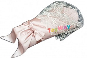 Комплект на выписку – Воздушный, весна - Э2004, пудра (Мой Ангелок, 00-0011841_пудра)