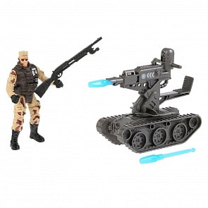 Набор солдатиков с оружием: ракетное устройство, ракеты, фигурки (Играем вместе, ZY991351-R)