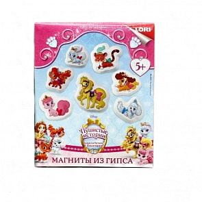 Набор для творчества. Магниты из гипса. Пушистые истории (Lori, Мд-015) 