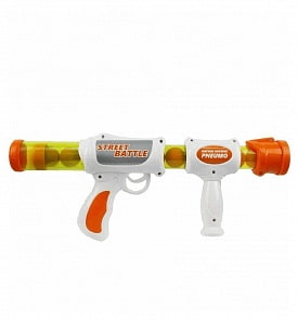 Оружие с мягкими шариками Street Battle, 12 шариков (1toy, Т13648)