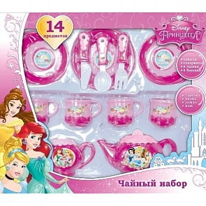Набор посуды «Принцессы Дисней», 14 предметов (Играем вместе, NF2853-Rsim)
