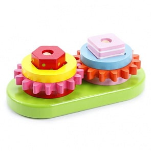 Сортер-пирамидка Шестеренки (Mapacha, 76708)