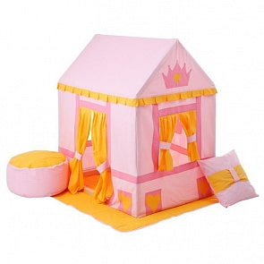 Текстильный домик-палатка с пуфиком - Дворец Три Короны (Paremo, PCR116)