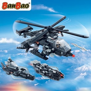 Конструктор 3 в 1 – Военная техника (Banbao, 8488)