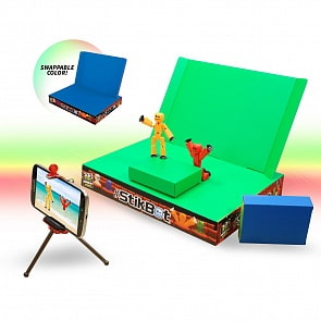 Набор - Анимационная студия Stikbot со сценой (Zing, TST617)