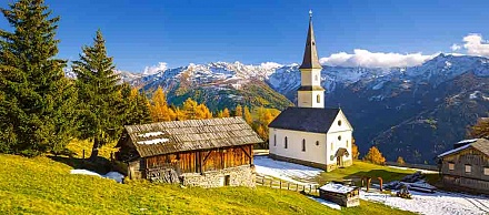 Пазлы Castorland – Церковь Австрия, 600 элементов 