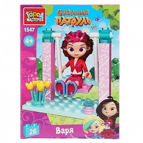 Конструктор Город мастеров - Сказочный патруль: Варя на качелях, 26 деталей (Город мастеров, 1547-AA)
